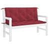 Coussin de banc de jardin rouge bordeaux tissu oxford 557790557790