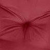 Coussin de banc de jardin rouge bordeaux tissu oxford 557790557790