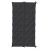 Coussin de banc de jardin noir 200x(50+50)x7 cm tissu oxford 557792557792