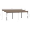 Belvédère mural 6x3x2,5 m Taupe 557794557794