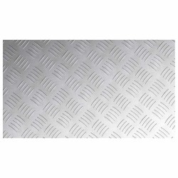 Nez de marche Rectangulaire 4 pcs Argenté 70 x 40 cm Aluminium 557810557810