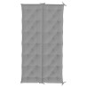 Coussin de banc de jardin gris 200x(50+50)x7 cm tissu oxford 557826557826