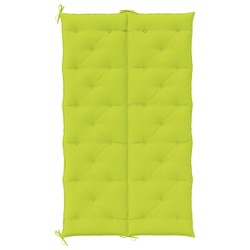 Coussin de banc de jardin vert vif 180x(50+50)x7cm tissu oxford 557827557827