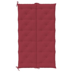 Coussin de banc de jardin rouge bordeaux tissu oxford 557828557828