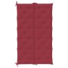 Coussin de banc de jardin rouge bordeaux tissu oxford 557828557828