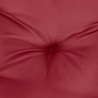 Coussin de banc de jardin rouge bordeaux tissu oxford 557828557828