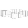 Chenil Argenté 12,1 m² Acier 557853557853