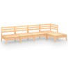 Salon de jardin 5 pcs Bois de pin massif 557861557861