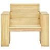 Salon de jardin 3 pcs Bois massif de pin imprégné 557872557872