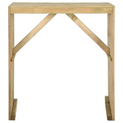 Meubles de bar de jardin 5 pcs Bois de pin imprégné 557874557874