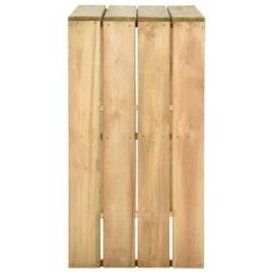 Meubles de bar de jardin 5 pcs Bois de pin imprégné 557874557874