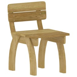 Ensemble à manger de jardin 5 pcs Bois de pin imprégné 557876557876