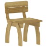Ensemble à manger de jardin 5 pcs Bois de pin imprégné 557876557876
