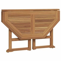Ensemble à dîner d'extérieur pliable 5 pcs Bois solide de teck 557877557877