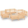 Salon de jardin 8 pcs Bois de pin massif 557880557880
