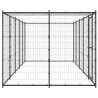 Chenil extérieur Acier avec toit 12,1 m² 557882557882