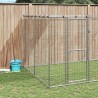 Chenil extérieur Acier galvanisé avec toit 12,1 m² 557884557884