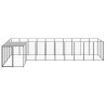 Chenil Noir 7,26 m² Acier 557886557886