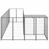 Chenil Noir 7,26 m² Acier 557886557886