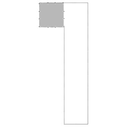 Chenil Noir 7,26 m² Acier 557886557886