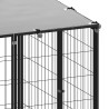Chenil Noir 7,26 m² Acier 557886557886