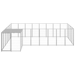 Chenil Argenté 10,89 m² Acier 557887557887
