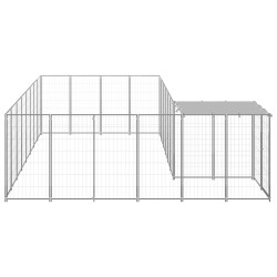 Chenil Argenté 10,89 m² Acier 557887557887