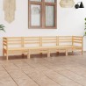 Salon de jardin 4 pcs Bois de pin massif 557891557891
