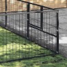 Chenil Noir 16 m² Acier 557894557894