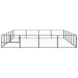 Chenil Noir 24 m² Acier 557895557895