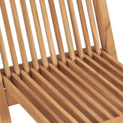 Ensemble à manger de jardin 3 pcs Bois de teck massif 557896557896