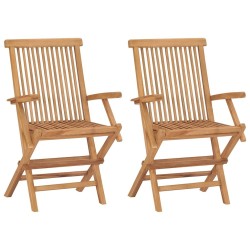 Ensemble à manger de jardin 3 pcs Bois de teck massif 557901557901