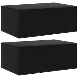 Housses de salon de jardin 2 pcs 7 œillets 225x143x90 cm 557904557904