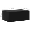Housses de salon de jardin 2 pcs 7 œillets 225x143x90 cm 557904557904