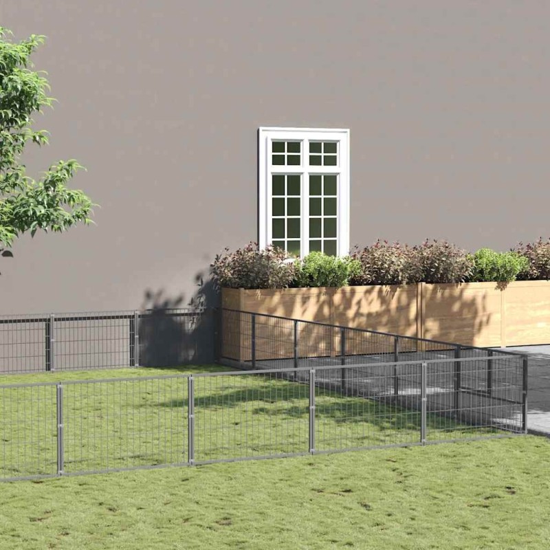 Chenil Argenté 36 m² Acier 557906557906