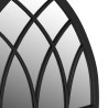 Miroir Noir 100x45 cm Fer pour utilisation à l'intérieur 557907557907