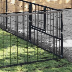 Chenil Noir 28 m² Acier 557924557924