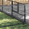 Chenil Noir 28 m² Acier 557924557924