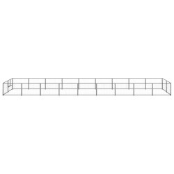Chenil Noir 18 m² Acier 557927557927