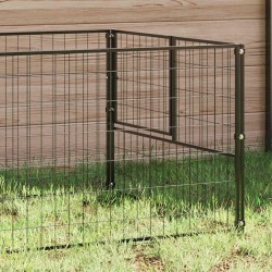 Chenil Noir 10 m² Acier 557932557932