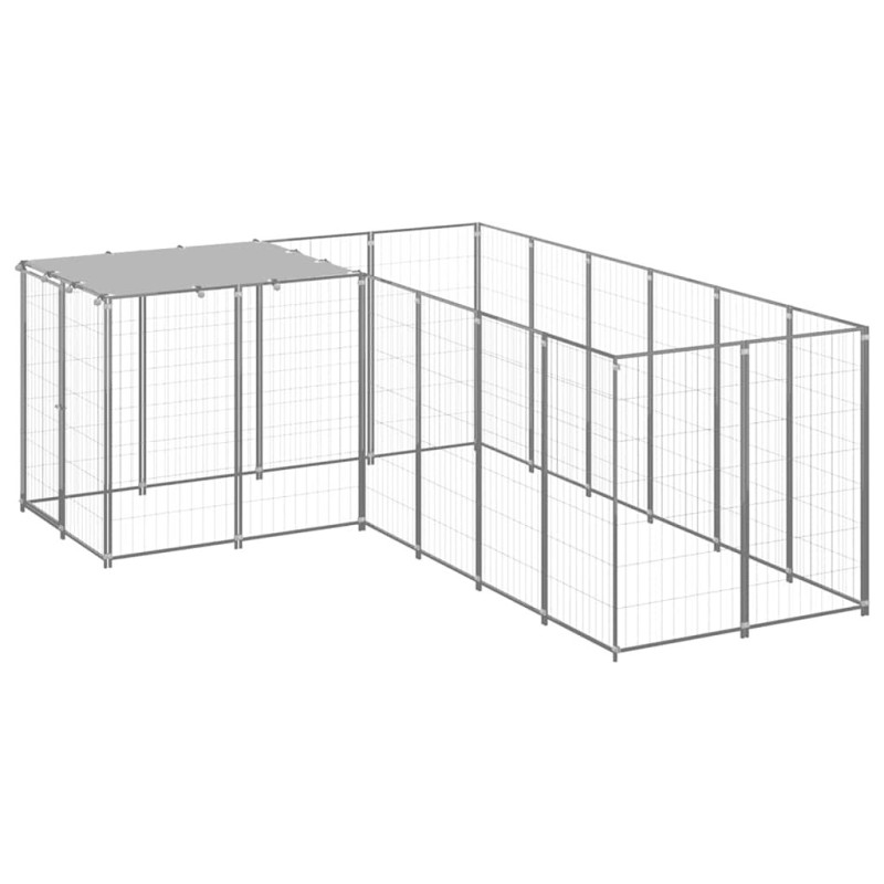 Chenil Argenté 4,84 m² Acier 557934557934
