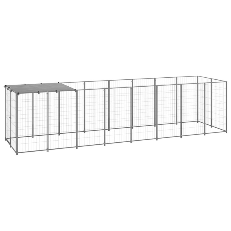 Chenil Argenté 4,84 m² Acier 557939557939
