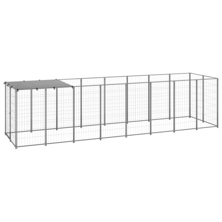 Chenil Argenté 4,84 m² Acier 557939557939