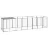 Chenil Argenté 4,84 m² Acier 557939557939