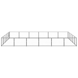 Chenil Noir 30 m² Acier 557940557940