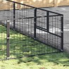 Chenil Noir 25 m² Acier 557941557941