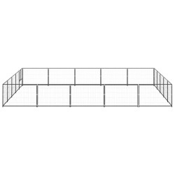 Chenil Noir 25 m² Acier 557941557941