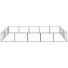 Chenil Noir 25 m² Acier 557941557941