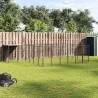 Chenil Noir 12,1 m² Acier 557945557945