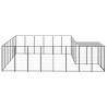 Chenil Noir 12,1 m² Acier 557945557945